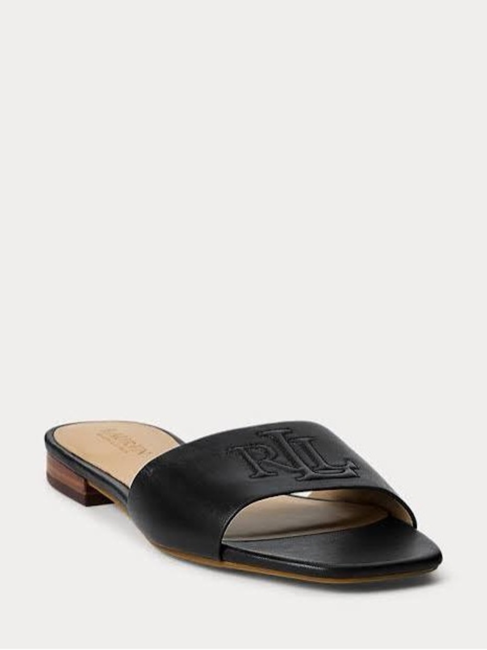 Everley Slide Calfskin Sandal